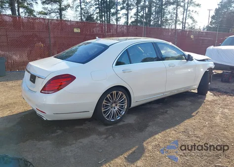 2017 Mercedes-Benz S 550 z USA, uszkodzony, nr VIN WDDUG8CB1HA306032
